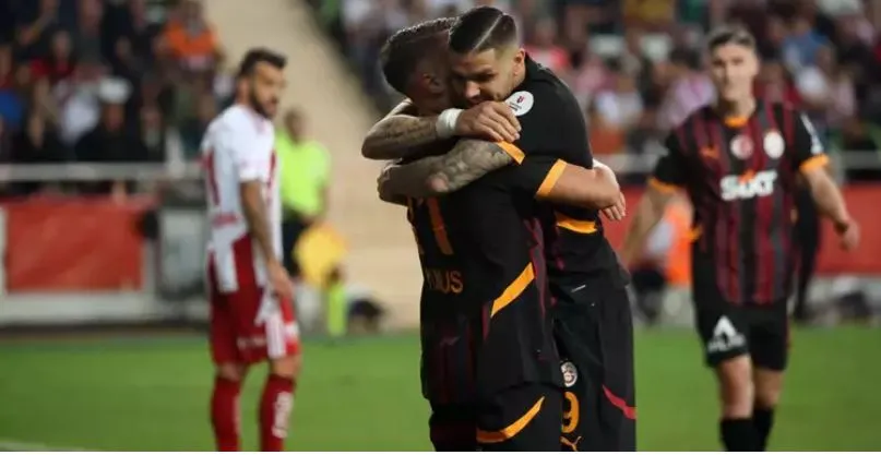 ANTALYASPOR EVİNDE LİDER GALATASARAY’A DİRENEMEDİ: 0-3