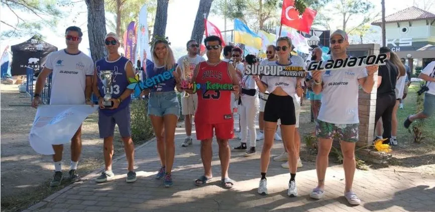 KEMER’DE SUP KUPASI HEYECANI