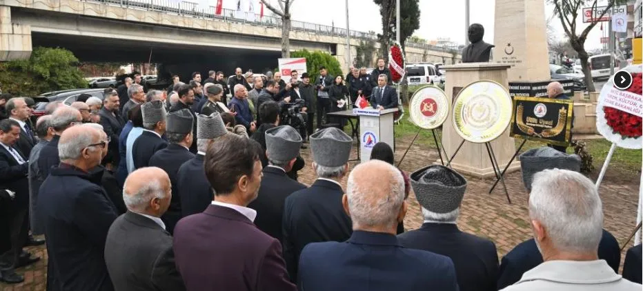 BAĞIMSIZLIK MÜCADELESİNİN İKİ LİDERİ ANTALYA’DA ANILDI