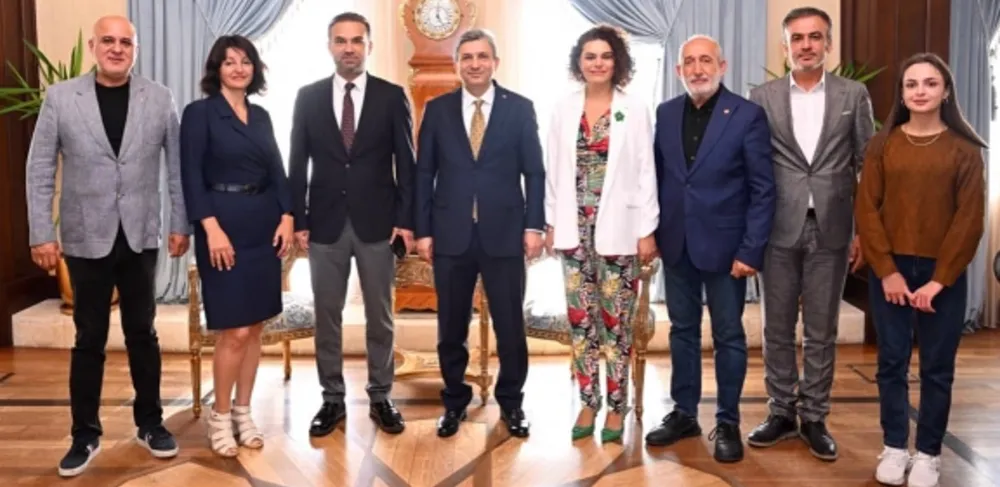 TİM-BİR ANTALYA TEMSİLCİLERİNDEN VALİ ŞAHİN’E ZİYARET