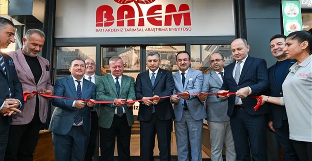 ANTALYA’DA BATEM’İN KALEİÇİ ÜRÜN SATIŞ NOKTASI HİZMETE AÇILDI
