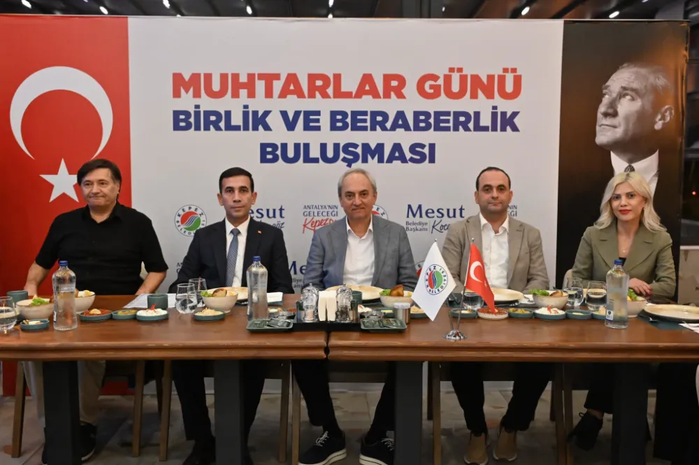 KOCAGÖZ KEPEZ’İN MUHTARLARIYLA BULUŞTU