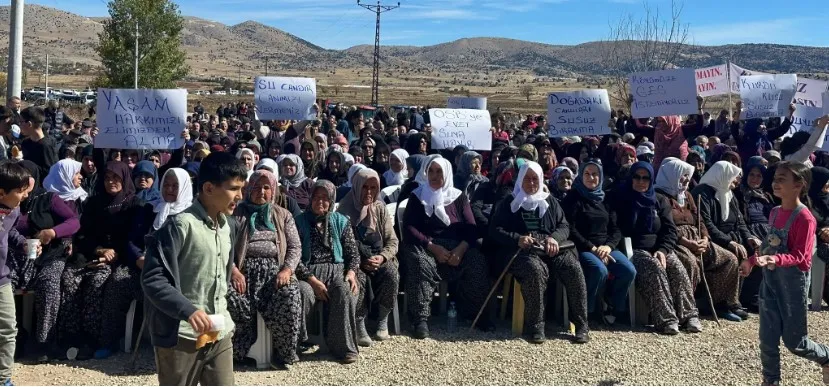 KORKUTELİ’YE YAPILACAK OSB’YE KARŞI ÇIKAN BÖLGE HALKI AYAKLANDI