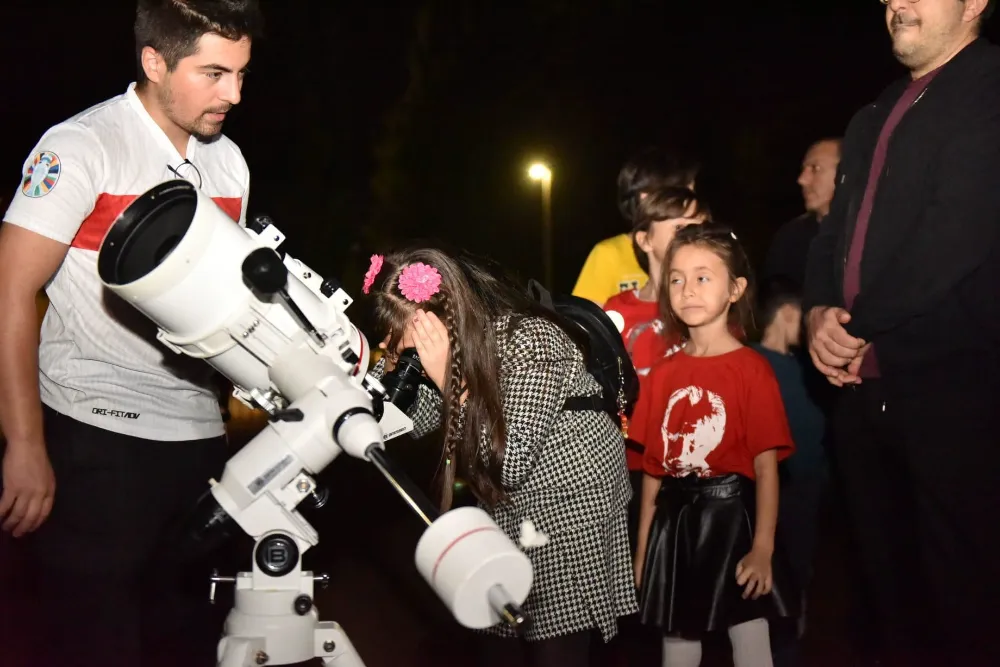 KEPEZ’DE CUMHURİYET VE BİLİMLE GECE GÖZLEMİ