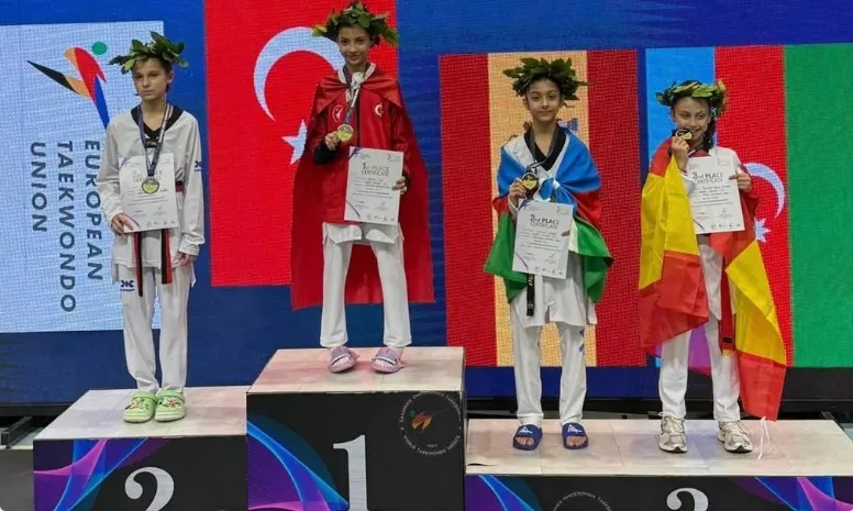 ANTALYALI İPEK ÖZMEN ‘TAEKWONDO’DA AVRUPA ŞAMPİYONU OLDU