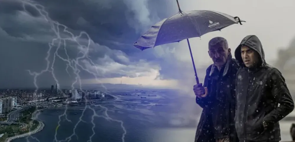 YURTTA HAVA DURUMU.. ANTALYA GECE SAATLERİNDE GÖK GÜRÜLTÜLÜ SAĞANAK YAĞIŞLI