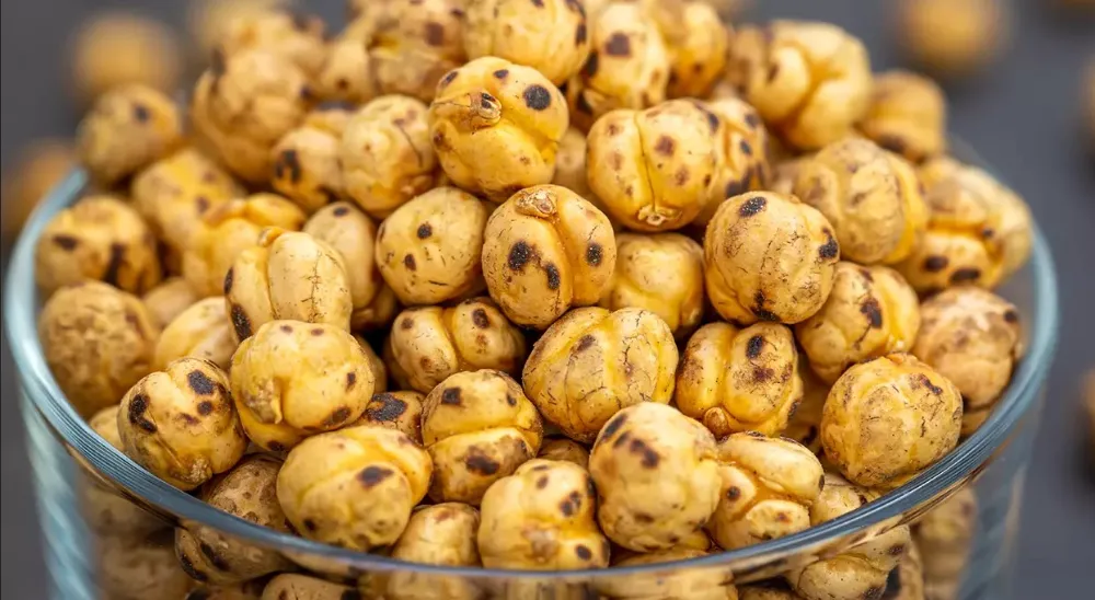 GÜNDE BİR AVUÇ YETİYOR.. KAVRULMUŞ LEBLEBİ TÜKETENE GÜN DOĞDU