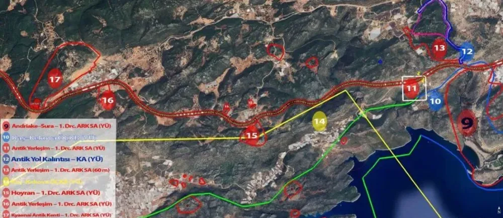 FİNİKE–DEMRE–KAŞ–KALKAN BÖLÜNMÜŞ YOL PROJESİ’ İPTAL.. SÜREÇ SİL BAŞTAN BAŞLAYACAK