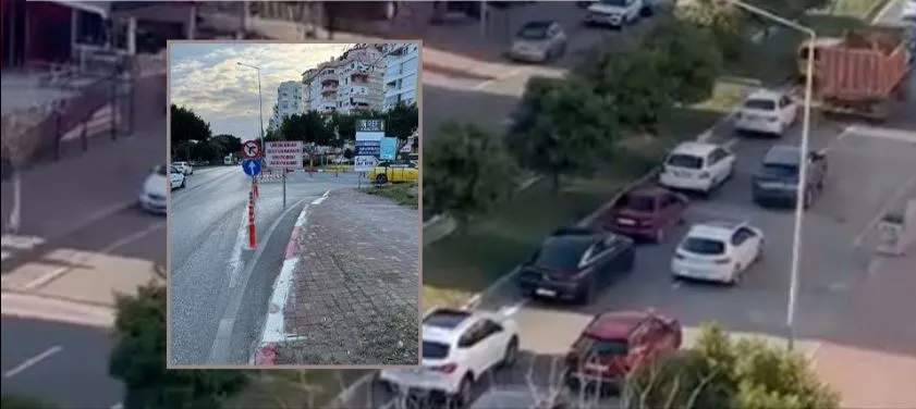 ANTALYA’DA ÜNİVERSİTE CADDESİ TRAFİĞE KAPANDI.. SÜRÜCÜLER İSYAN ETTİ