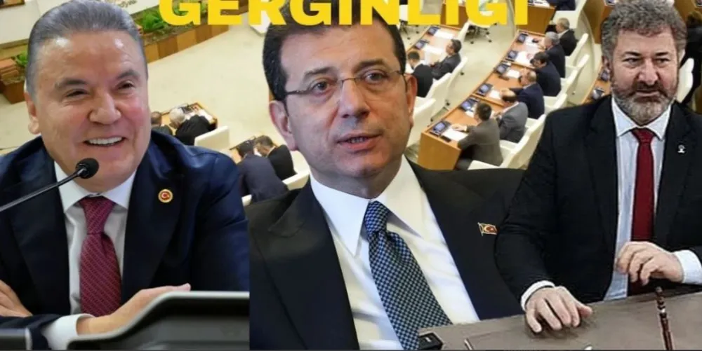 ANTALYA BÜYÜKŞEHİR MECLİSİ’NDE İMAMOĞLU VE ‘CUNTA’ GERİLİMİ YAŞANDI