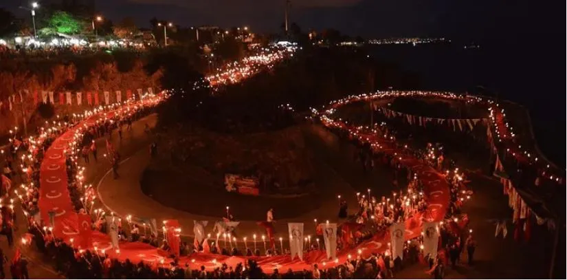 ANTALYA’DA 19 MAYIS ETKİNLİKLERİ.. FENER ALAYI VE KONSERLER