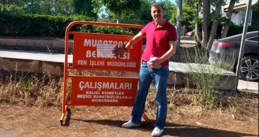 BAYINDIR HALKI.. ‘MURATPAŞA BELEDİYESİ’NİN TABELASI VAR ÇALIŞMASI YOK’