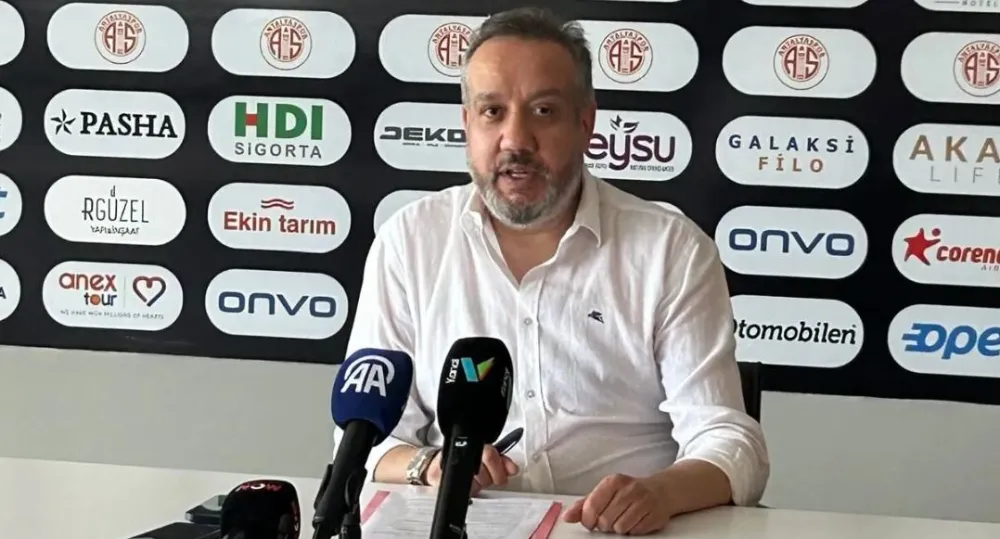 ANTALYASPOR BAŞKANI BOZTEPE.. ‘GELİR OLMADAN YAŞAMAYA ÇALIŞIYORUZ’