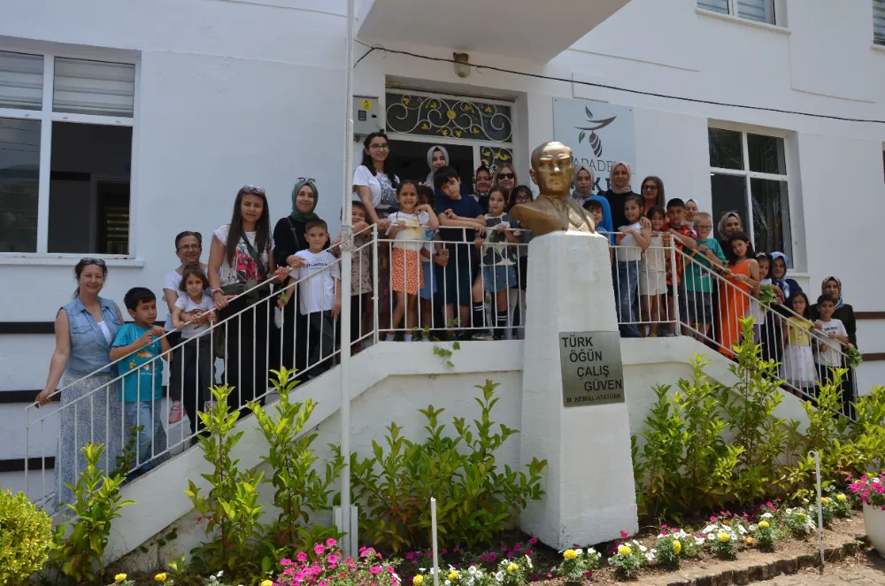 ÇOCUKLAR ANTALYA SAPADERE İPEK EVİ’NDE