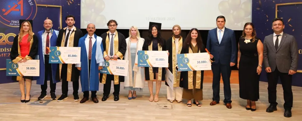 ANTALYA’DA GENÇ MÜHENDİSLERE MUSTAFA SAK ÖDÜLLERİ VERİLDİ