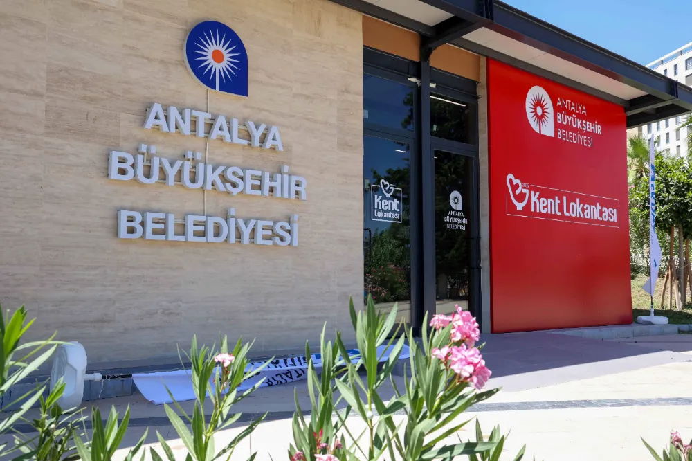 GÖZÜMÜZ AYDIN.. ANTALYA BÜYÜKŞEHİR ‘KENT LOKANTASI’ AÇIYOR
