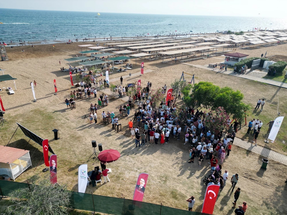 ÇOLAKLI HALK PLAJI AÇILDI