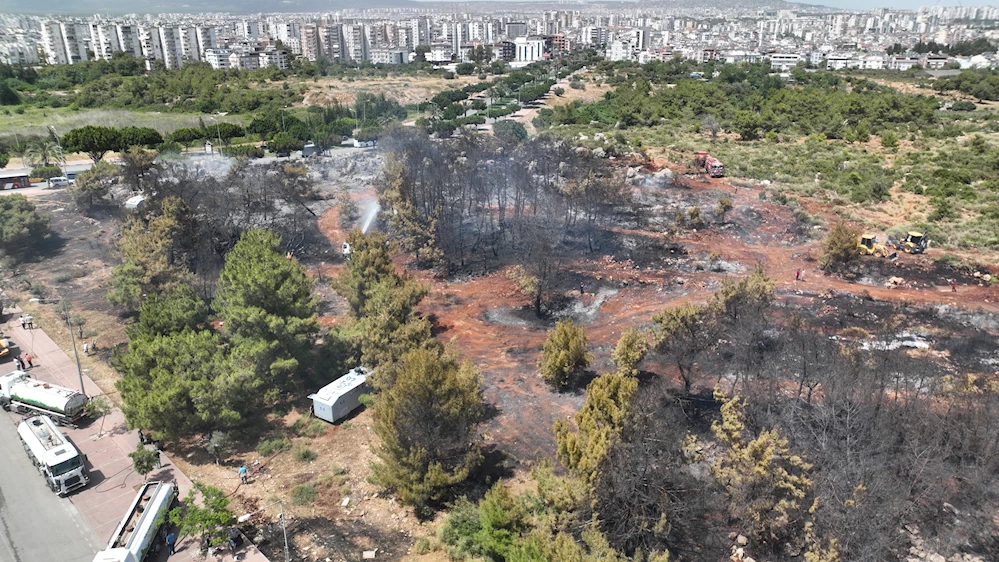 KONYAALTI VE AKSU’DA ORMAN YANGINI ÇIKTI
